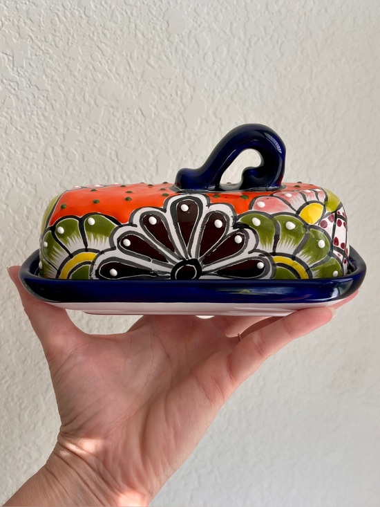 Other - Mexican Talavera Ceramic Butter Artisan Handcrafted Pottery
